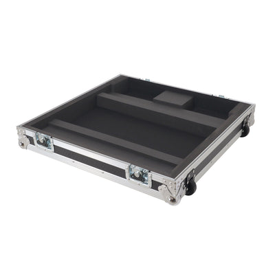 ProX Flight Case for Allen & Heath QU6 ATA Digital Audio Mixer Console and 2x Low Profile Wheels