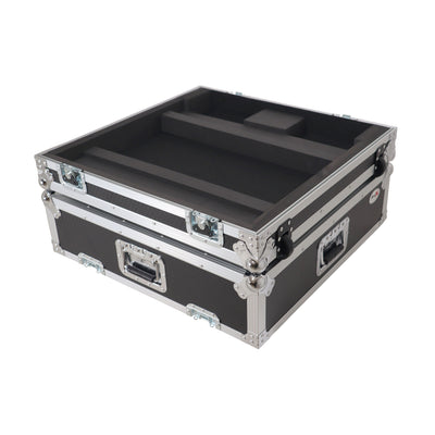 ProX Flight Case for Allen & Heath QU6 ATA Digital Audio Mixer Console and 2x Low Profile Wheels