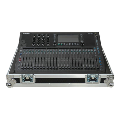 ProX Flight Case for Allen & Heath QU6 ATA Digital Audio Mixer Console and 2x Low Profile Wheels