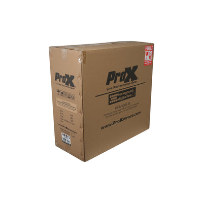 ProX Flight Case for Allen & Heath QU6 ATA Digital Audio Mixer Console and 2x Low Profile Wheels