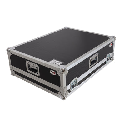 ProX Flight Case for Allen & Heath QU7 ATA Digital Audio Mixer Console and 2x Low Profile Wheels