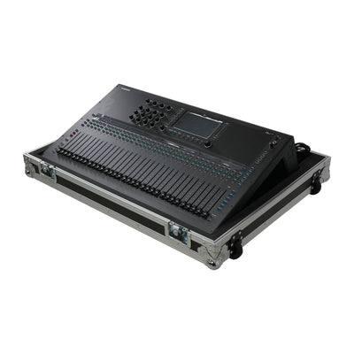 ProX Flight Case for Allen & Heath QU7 ATA Digital Audio Mixer Console and 2x Low Profile Wheels
