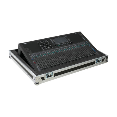 ProX Flight Case for Allen & Heath QU7 ATA Digital Audio Mixer Console and 2x Low Profile Wheels