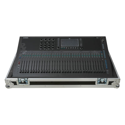 ProX Flight Case for Allen & Heath QU7 ATA Digital Audio Mixer Console and 2x Low Profile Wheels