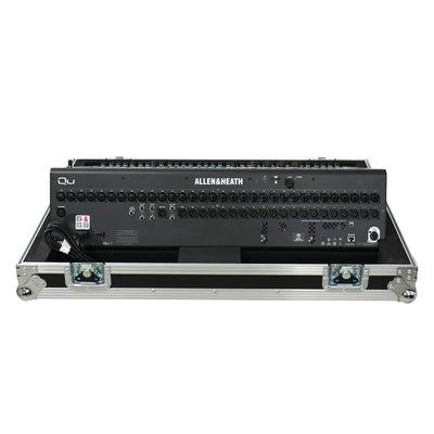 ProX Flight Case for Allen & Heath QU7 ATA Digital Audio Mixer Console and 2x Low Profile Wheels