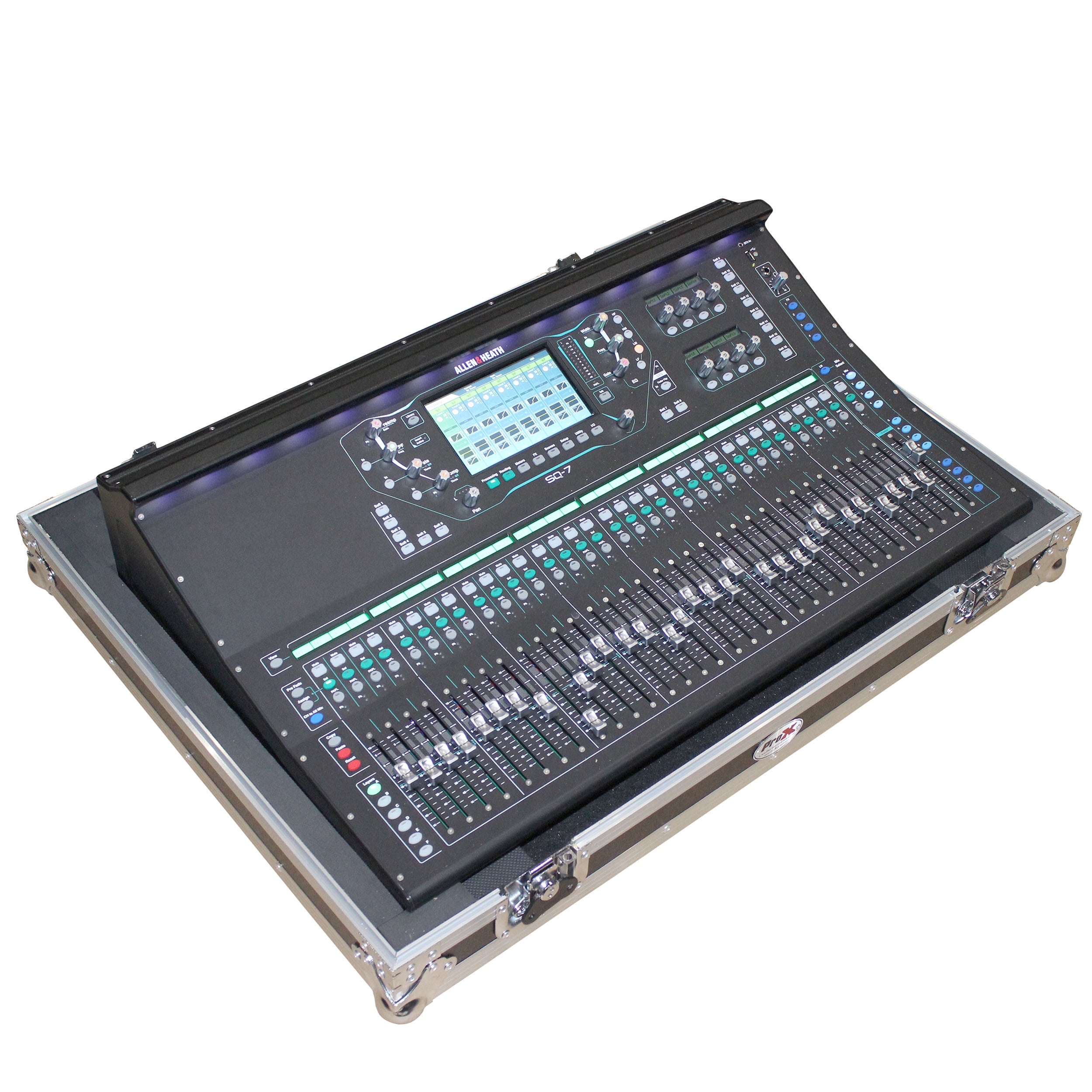 ProX Fits Allen & Heath SQ7 Digital Mixer Console Flight Case W/Wheels