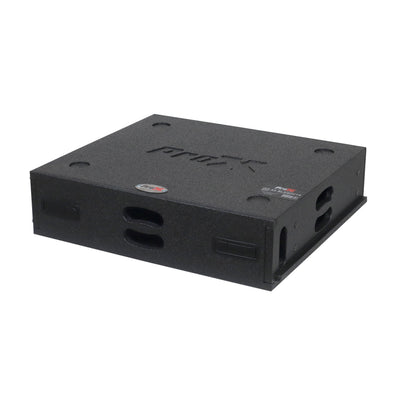 ProX 2U Rack Case 14" Deep Vertical Amp Rack Polyurea Coated BLAQ Series