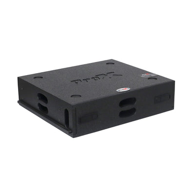 ProX 2U Rack Case 14" Deep Vertical Amp Rack Polyurea Coated BLAQ Series