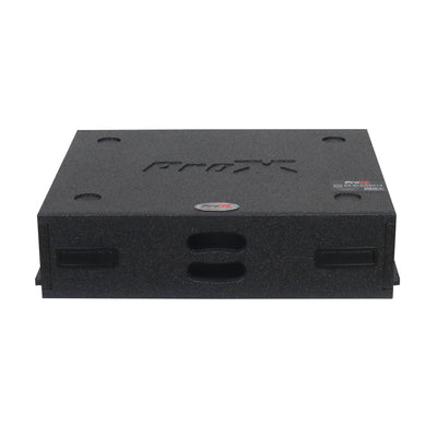 ProX 2U Rack Case 14" Deep Vertical Amp Rack Polyurea Coated BLAQ Series