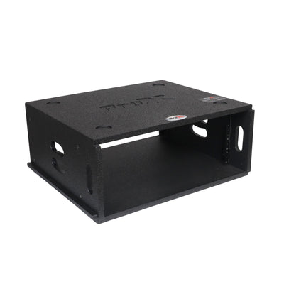 ProX 4U Rack Case 14" Deep Vertical Amp Rack Polyurea Coated BLAQ Series