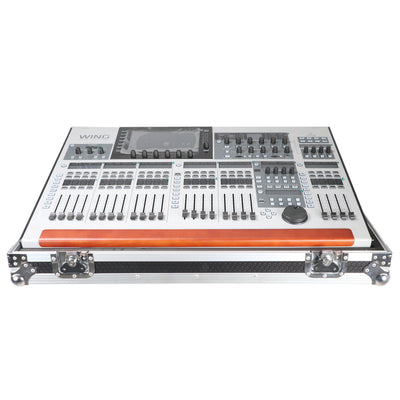 ProX Fits Behringer Wing Digital Mixer Console Flight Case w Low Profile Wheels
