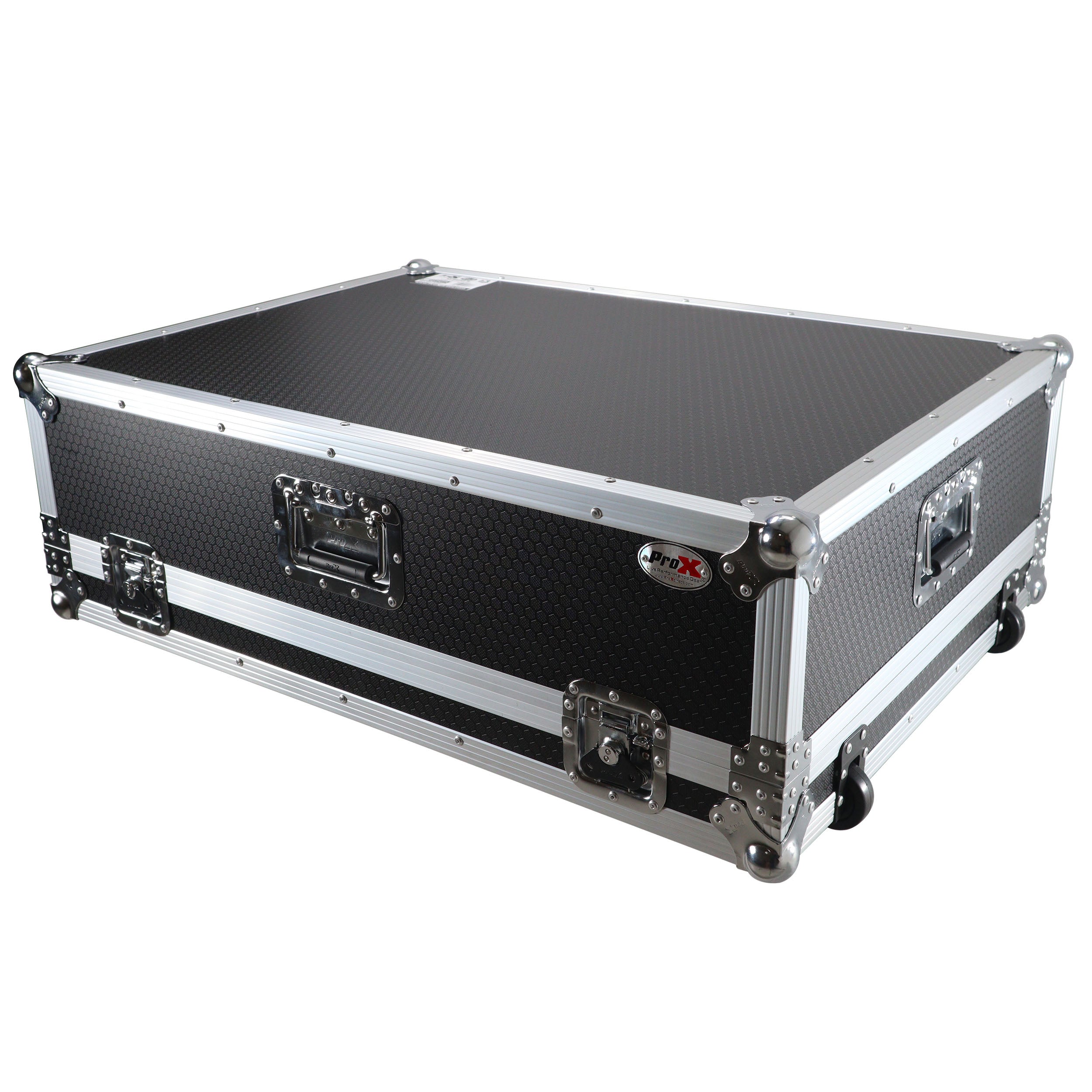 ProX Fits Behringer Wing Digital Mixer Console Flight Case w Low Profile Wheels