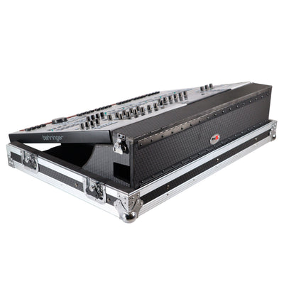 ProX ATA Digital Audio Mixer Flight Case for Behringer WING Console with Doghouse compartment and Caster wheels
