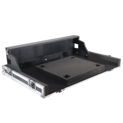 ProX ATA Digital Audio Mixer Flight Case for Behringer WING Console with Doghouse compartment and Caster wheels