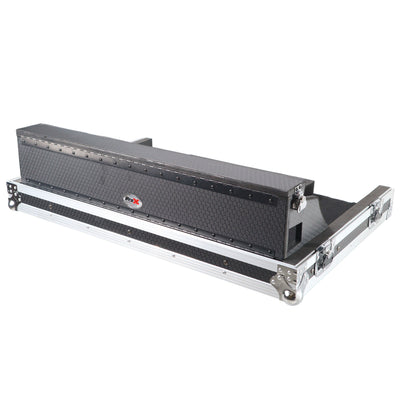 ProX ATA Digital Audio Mixer Flight Case for Behringer WING Console with Doghouse compartment and Caster wheels