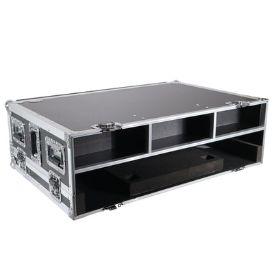 ProX ATA Digital Audio Mixer Flight Case for Behringer WING Console with Doghouse compartment and Caster wheels
