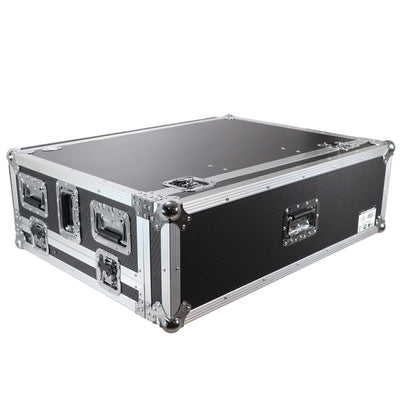 ProX ATA Digital Audio Mixer Flight Case for Behringer WING Console with Doghouse compartment and Caster wheels