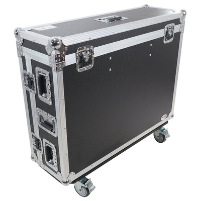 ProX ATA Digital Audio Mixer Flight Case for Behringer WING Console with Doghouse compartment and Caster wheels