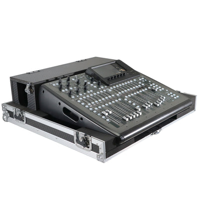 ProX ATA Digital Audio Mixer Flight Case for Behringer X32 Compact Console with Doghouse compartment and Caster wheels