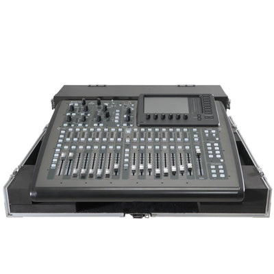 ProX ATA Digital Audio Mixer Flight Case for Behringer X32 Compact Console with Doghouse compartment and Caster wheels