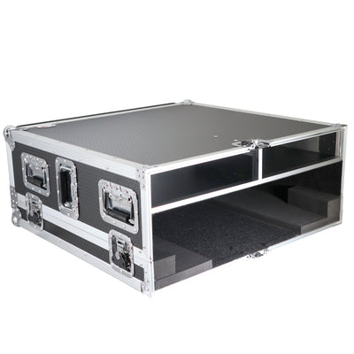 ProX ATA Digital Audio Mixer Flight Case for Behringer X32 Compact Console with Doghouse compartment and Caster wheels