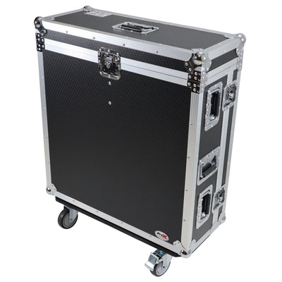 ProX ATA Digital Audio Mixer Flight Case for Behringer X32 Compact Console with Doghouse compartment and Caster wheels