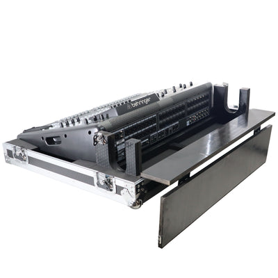 ProX ATA Digital Audio Mixer Flight Case for Behringer X32 Console with Doghouse compartment and Caster wheels