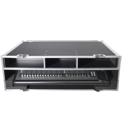 ProX ATA Digital Audio Mixer Flight Case for Behringer X32 Console with Doghouse compartment and Caster wheels