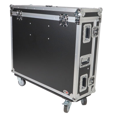 ProX ATA Digital Audio Mixer Flight Case for Behringer X32 Console with Doghouse compartment and Caster wheels