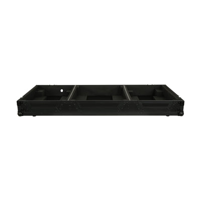 ProX Fits 2x Pioneer CDJ 3000X Case / Pioneer DJM V10 / A9 Mixer All Black and Low profile Wheels