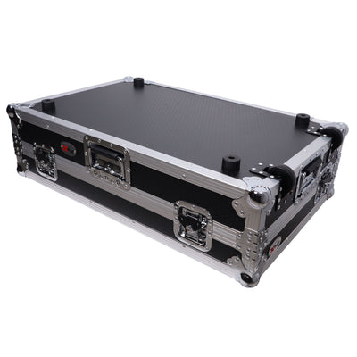 ProX ATA Style Flight Case for Pioneer DDJ-REV7 DJ Controller with Laptop Shelf Wheels and 1U Rackspace