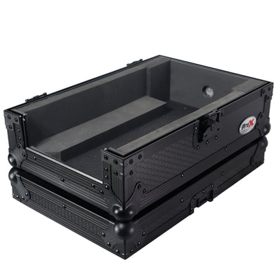ProX ATA Flight Style Road Case for Pioneer DJM-S7 DJ Mixer - Black Finish.