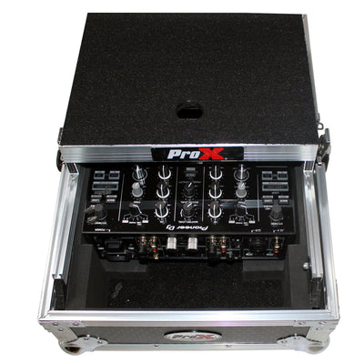 ProX Flight Case for Pioneer DJM-S9 & DJM-S7 Mixer with Sliding Laptop Shelf