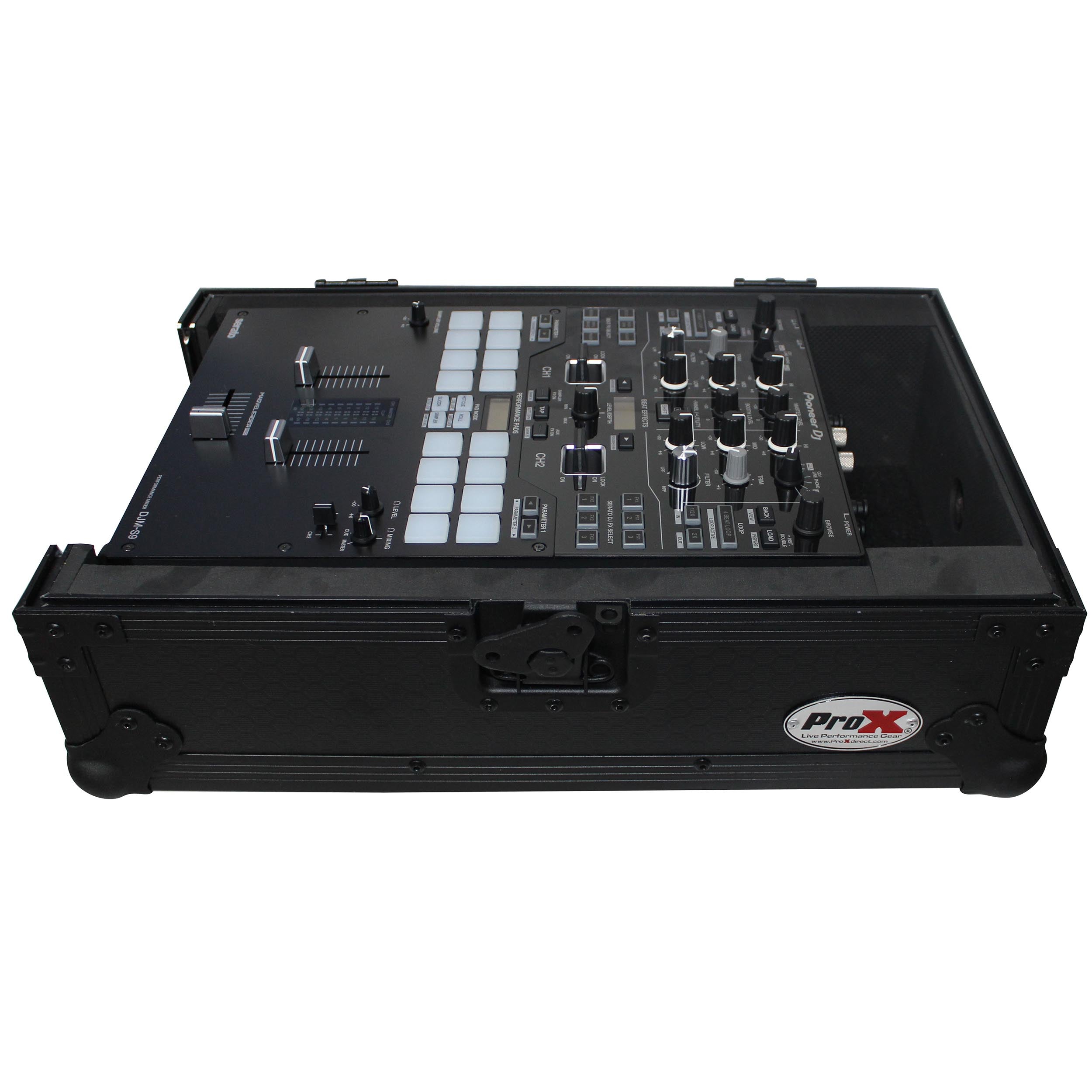ProX Flight Case for Pioneer DJM-S9 & DJM-S7 Mixer | Black on Black