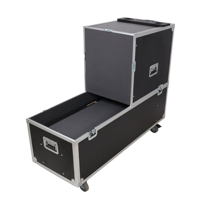ProX ATA Flight Case for 2x EV Evolve 70 Compact Arrays Fits Two Column Speakers and Subwoofers