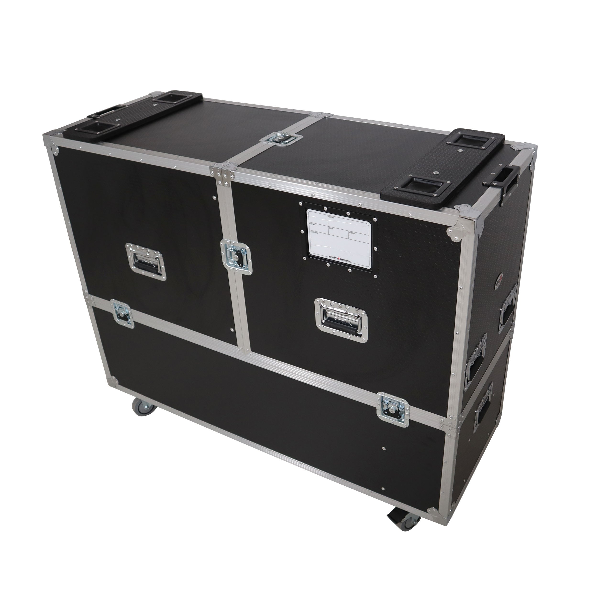 ProX ATA Flight Case for 2x EV Evolve 90 Compact Arrays Fits Two Column Speakers and Subwoofers