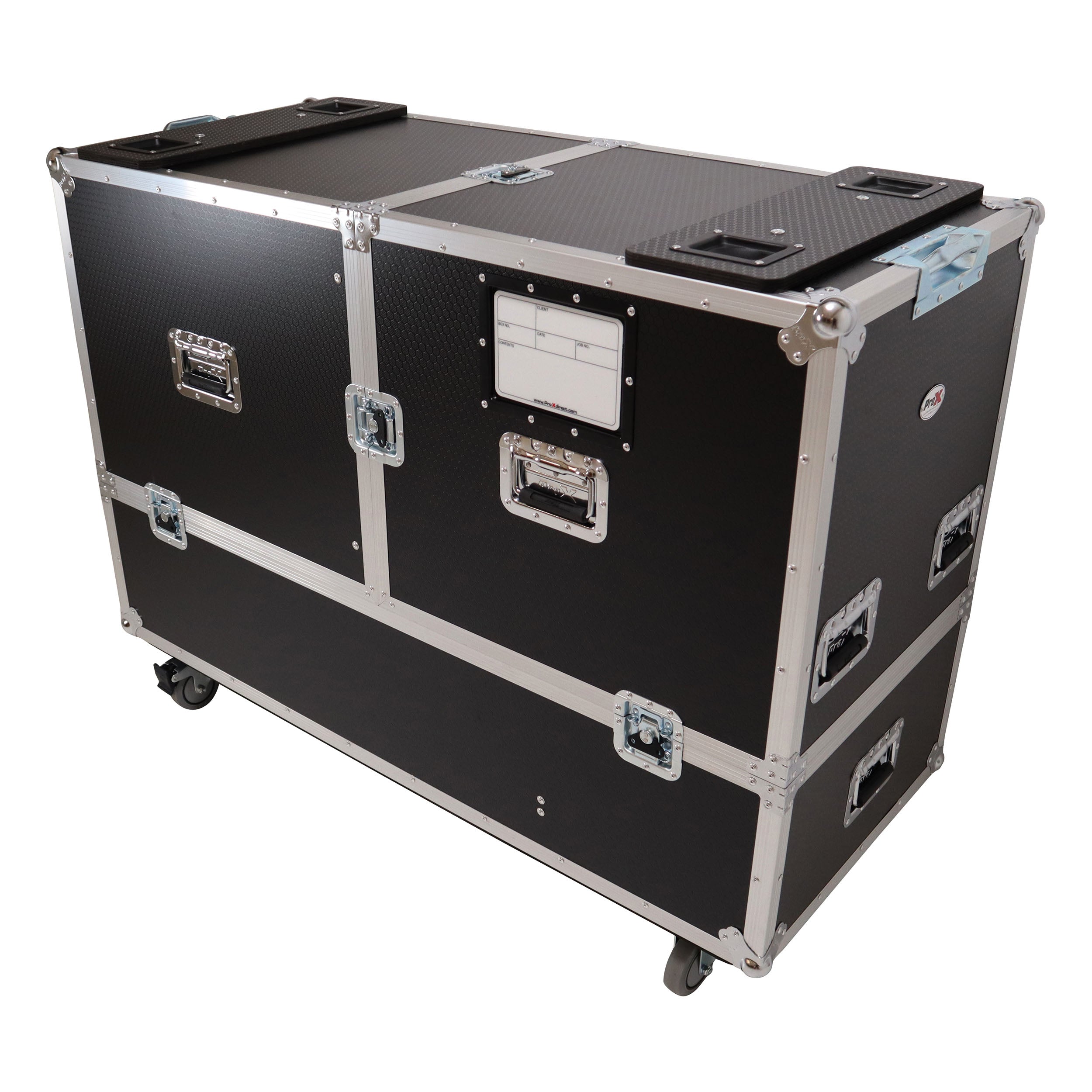 ProX ATA Flight Case for 2x LD Systems Maui 44G2 Compact Arrays Fits Two Speakers and Subwoofers