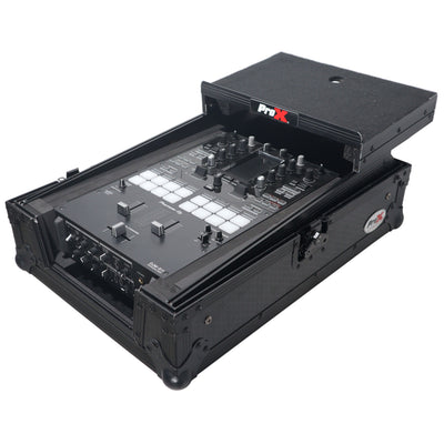 ProX ATA Flight Style Universal Road Case with Sliding Laptop Shelf for Pioneer DJM S11 RANE SEVENTY 70 SEVENTY 72 MK