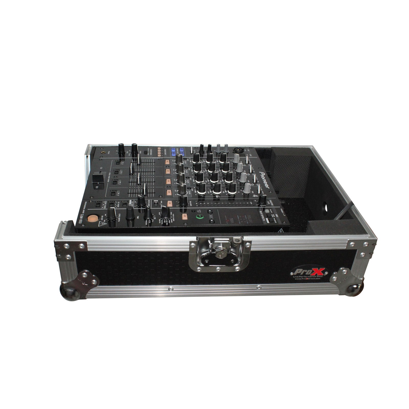 ProX Flight Case for 12 In. Large Format DJ Mixers | Universal