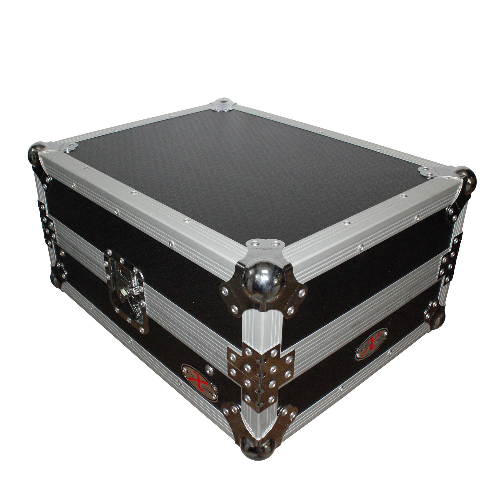 ProX Mixer ATA Flight Hard Case for Large Format 12" Universal DJ Mixer with Laptop Shelf