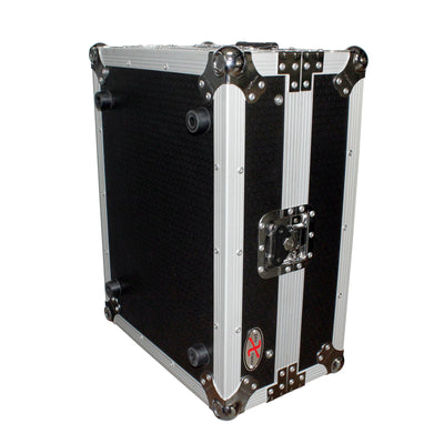 ProX Mixer ATA Flight Hard Case for Large Format 12" Universal DJ Mixer with Laptop Shelf
