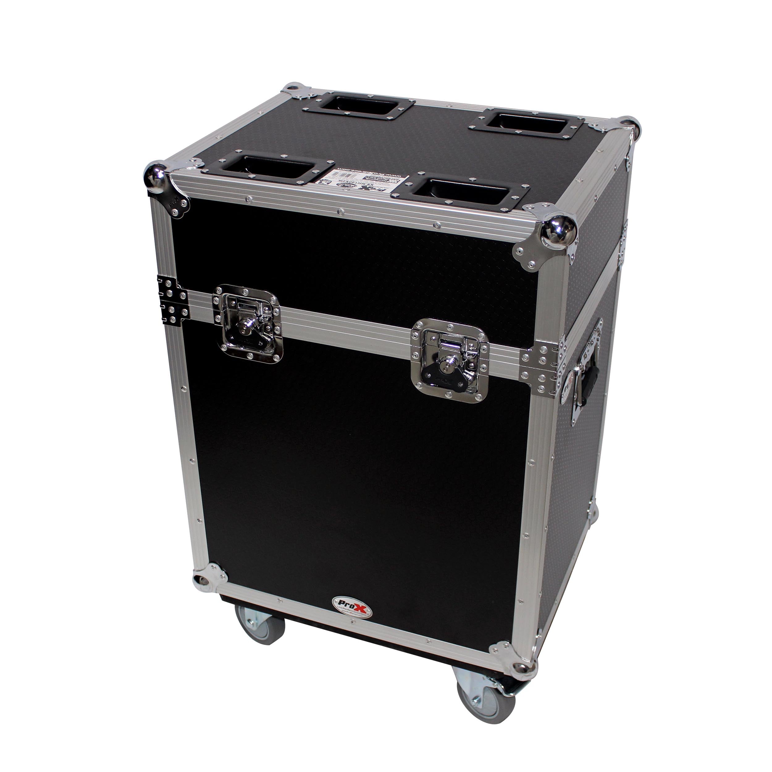ProX 140 Style Moving Head Lighting Case for 2 Units with Casters