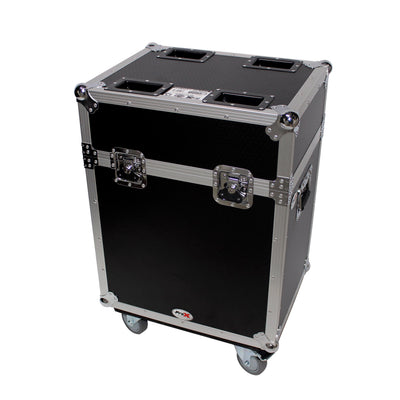 ProX 140 Style Moving Head Lighting Case for 2 Units with Casters