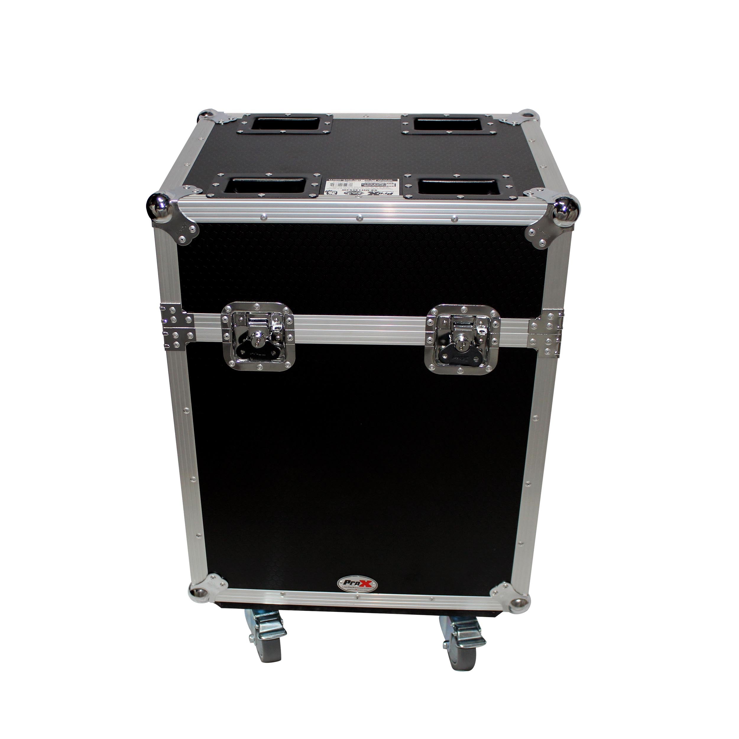 ProX 140 Style Moving Head Lighting Case for 2 Units with Casters