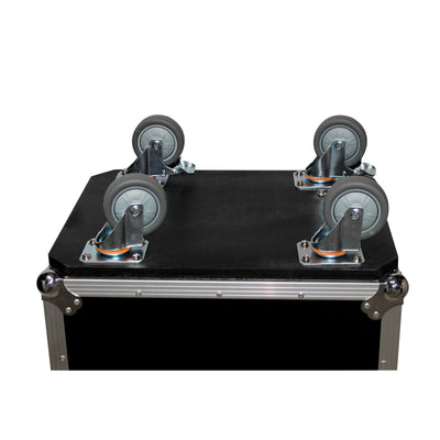 ProX 140 Style Moving Head Lighting Case for 2 Units with Casters