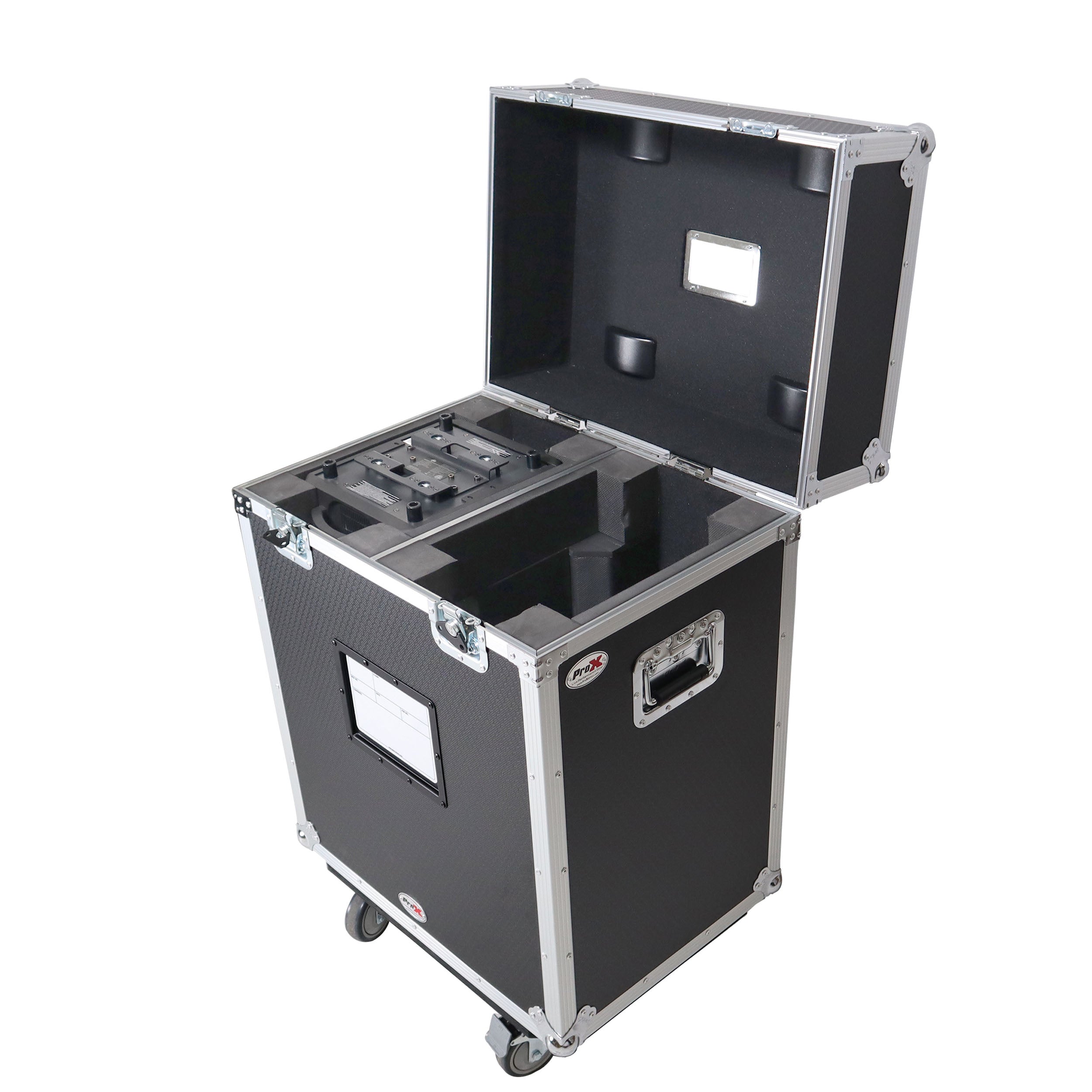 ProX Moving Head Lighting Road Case for 2x ADJ Vizi Beam CMY, Hydro Beam x12, 12RX, Chauvet 251SR