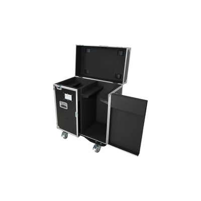 ProX ATA Flight Style Road Case for 2 Large Moving Head Lighting Fixtures with 4x 4 inch Casters