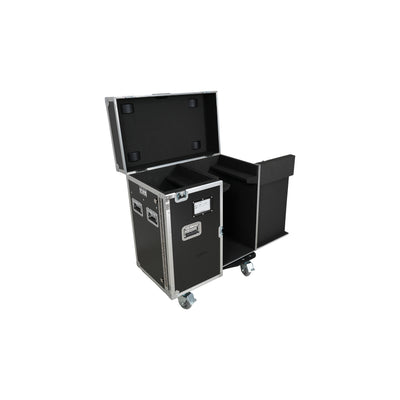 ProX ATA Flight Style Road Case for 2 Large Moving Head Lighting Fixtures with 4x 4 inch Casters