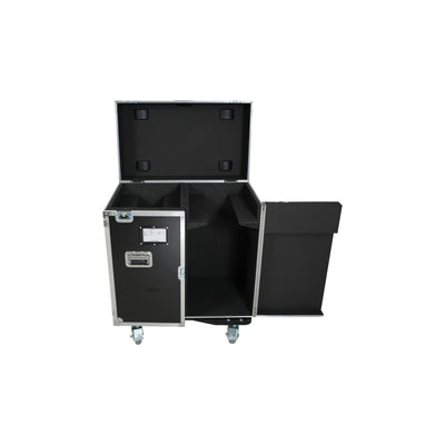 ProX ATA Flight Style Road Case for 2 Large Moving Head Lighting Fixtures with 4x 4 inch Casters