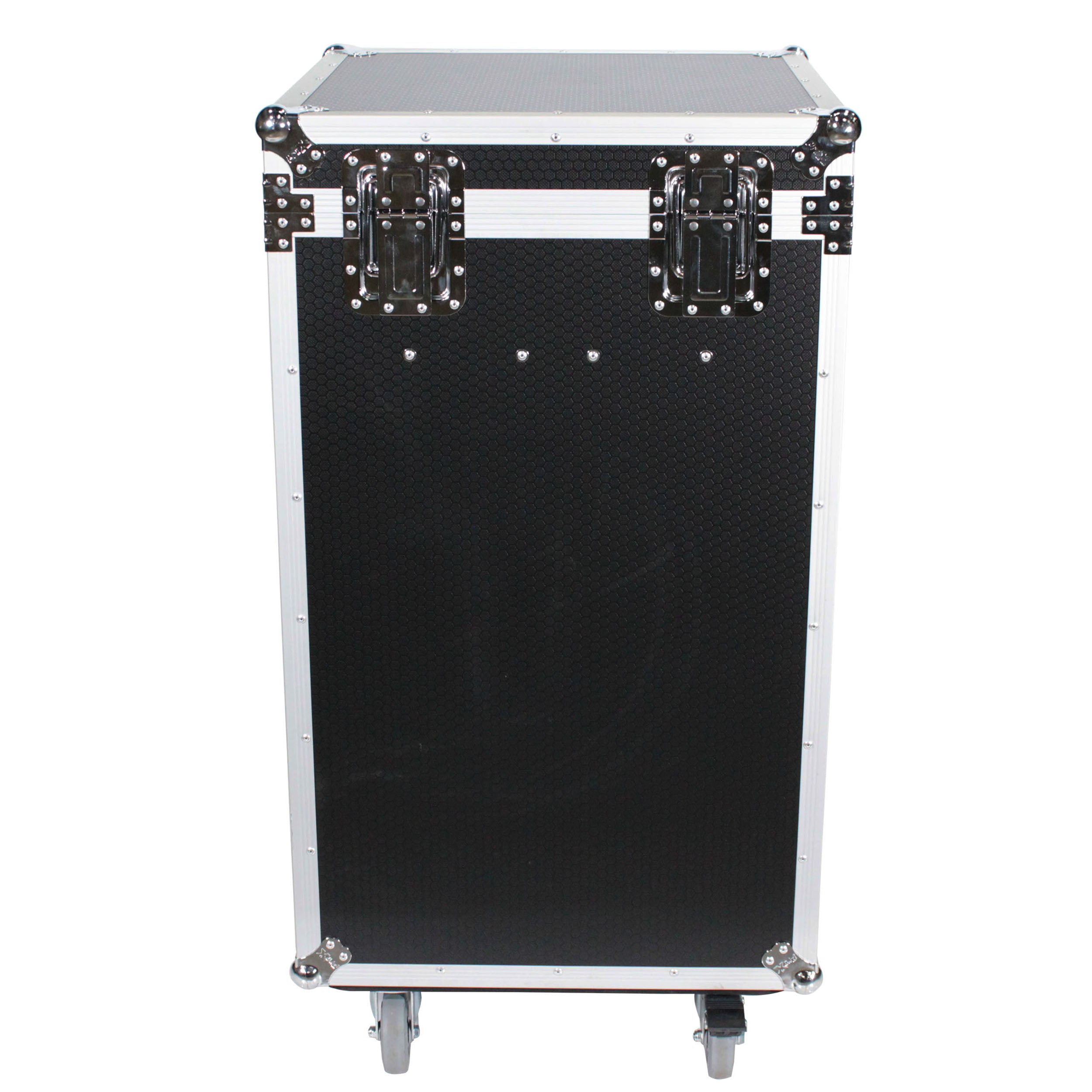 ProX Microphone Stand Case Holds up to 25 Units W-Casters